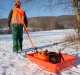 Eurohunt Gurt f&uuml;r Forst- und Wildwanne orange mit Haken