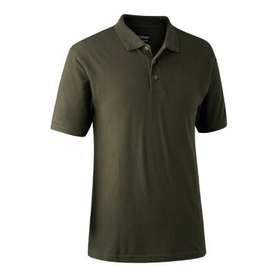 Deerhunter Redding Polo Shirt bark gr&uuml;n Herren (Gr&ouml;&szlig;e XL)