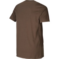 H&auml;rkila Graphic T-Shirt 2-Pack green/brown Herren (Gr&ouml;&szlig;e L)