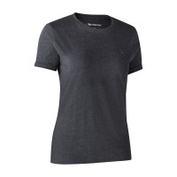 Deerhunter T-Shirt Basic O-Neck 2-Pack braun / grau Damen (Gr&ouml;&szlig;e 44)