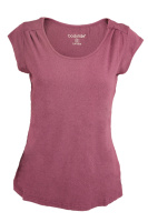 Bodytide Funktion T-Shirt cool comfort purpur melange Damen